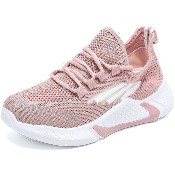 Amazon Hot Sell Shoes Fashion Tendencia de moda Zapatos casuales 2021 Summer Nuevo estilo Flying Woven Breatable Fashion Sports Shops